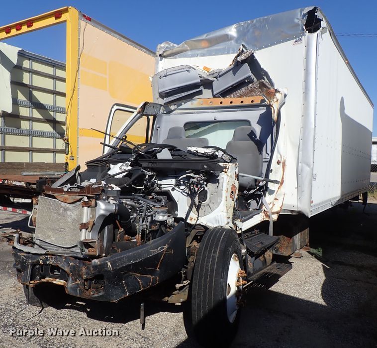 2008 Hino 268 box truck - DB7641