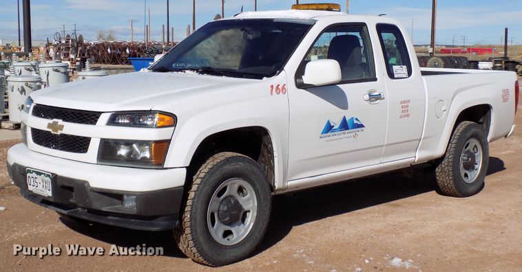 2012 Chevrolet Colorado Ext. Cab pickup truck - DD6054
