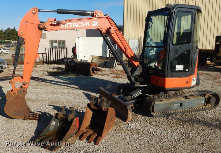 2013 Hitachi ZX35U-5N mini excavator - DH2681