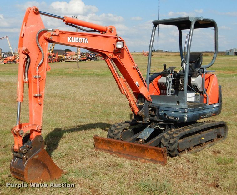 2014 Kubota KX71-3S mini excavator - GC9660