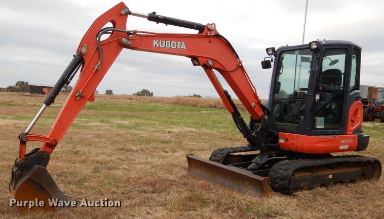 2016 Kubota KX057-4 mini excavator - GC9689