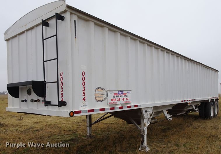2009 CTS GHT-40 ST double hopper grain trailer - GC9075