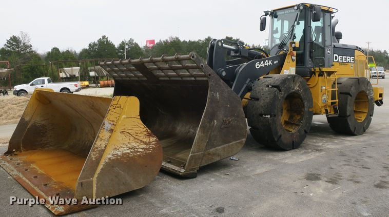 2016 John Deere 644K wheel loader - DB10103