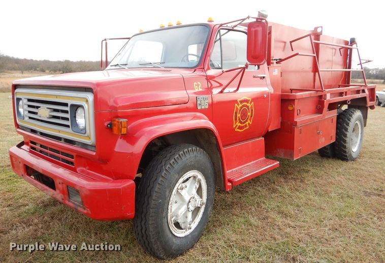 1973 Chevrolet C65 fire tanker truck - FA9894