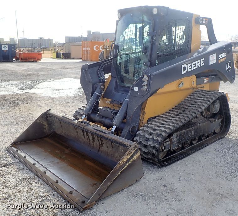 2017 John Deere 331G skid steer - DC3423