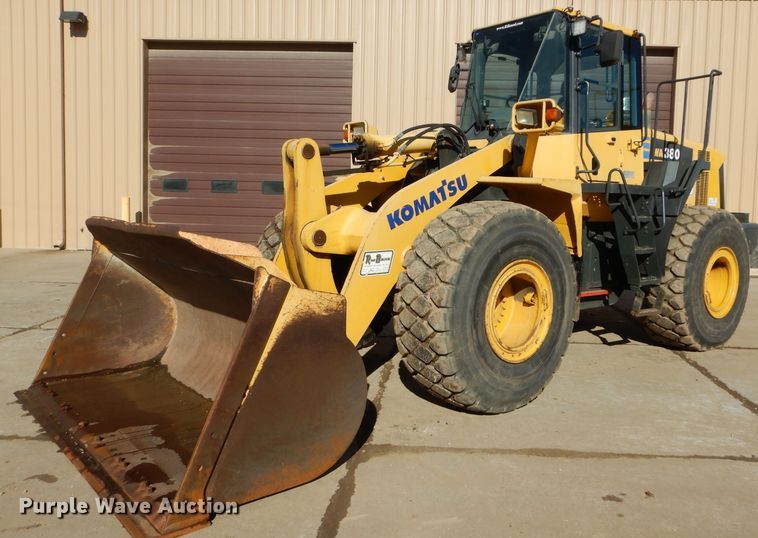 2011 Komatsu WA380-6 wheel loader - DH4271