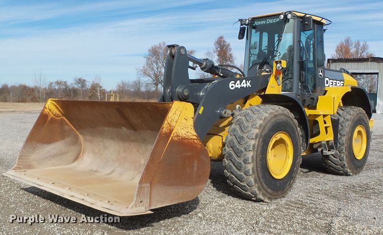 2014 John Deere 644K wheel loader - DH7813