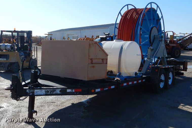 TT Technologies GS225.2L pipe bursting accessories and 2009 Towmaster trailer - DH6926