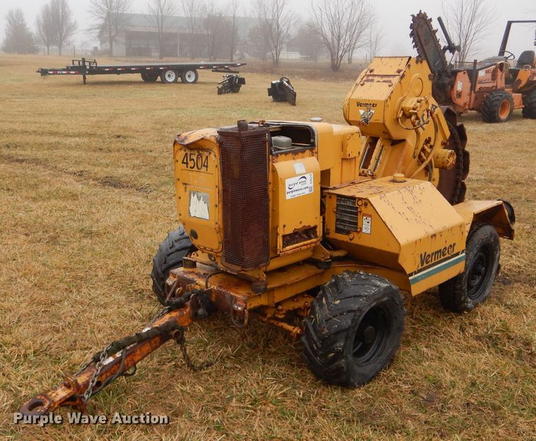 1999 Vermeer TC4A trench compactor - DH6316