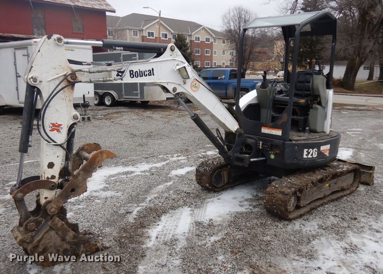Bobcat E26 mini excavator - ER9849