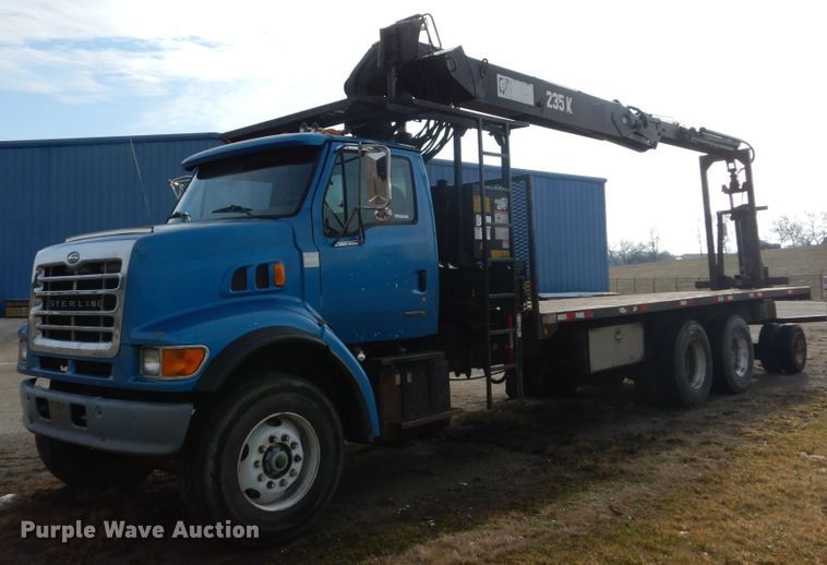 2002 Sterling L-Line crane truck - GB9764