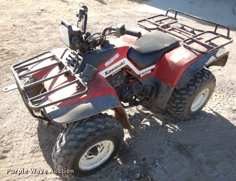 1989 Kawasaki Bayou ATV - GX9757