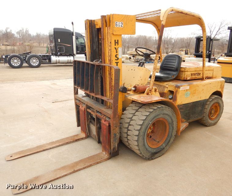 Hyster 80 forklift - DH4355
