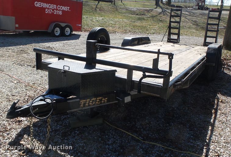 2015 Tiger equipment trailer - DH7860