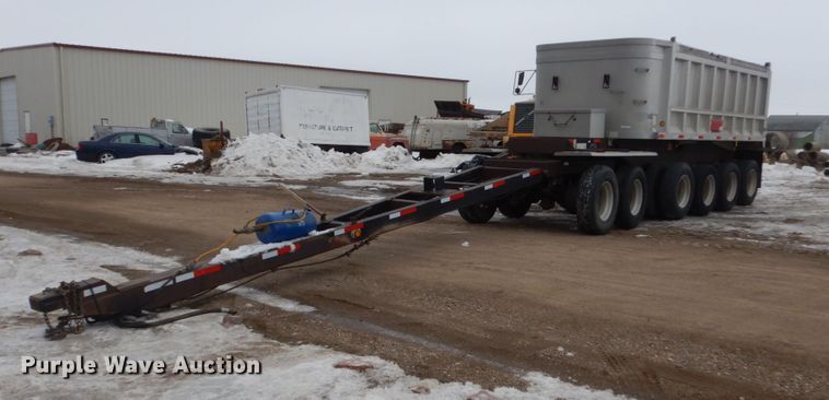 1994 Cornhusker end dump trailer - FU9240