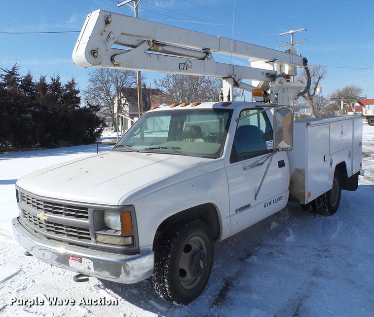1995 Chevrolet C3500 bucket truck - DH4800