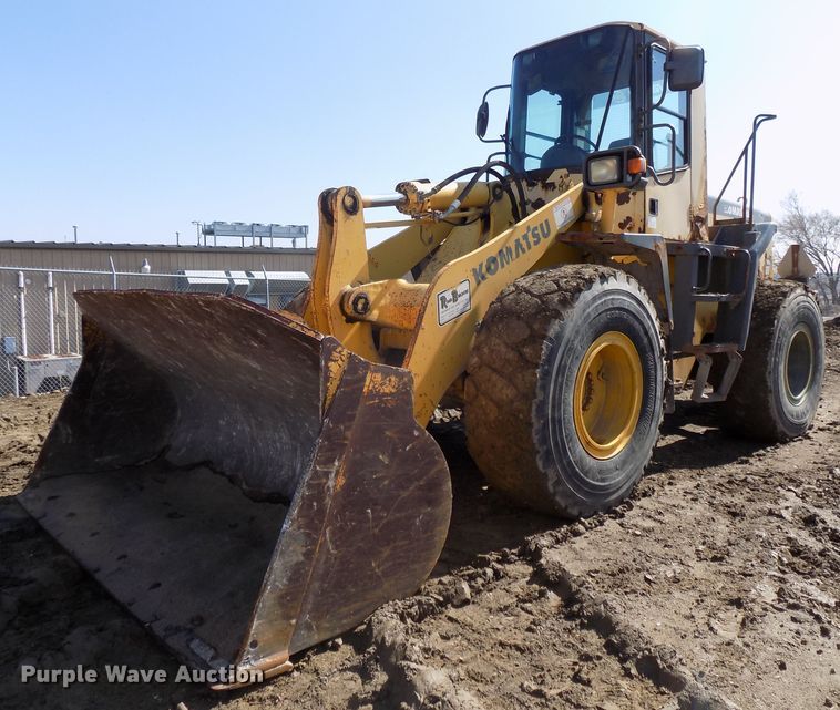 1999 Komatsu WA320-3MC wheel loader - DG2540