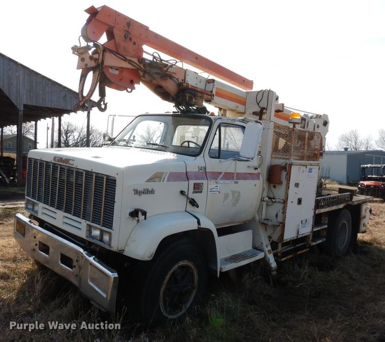 1981 GMC TopKick crane truck - DG6338