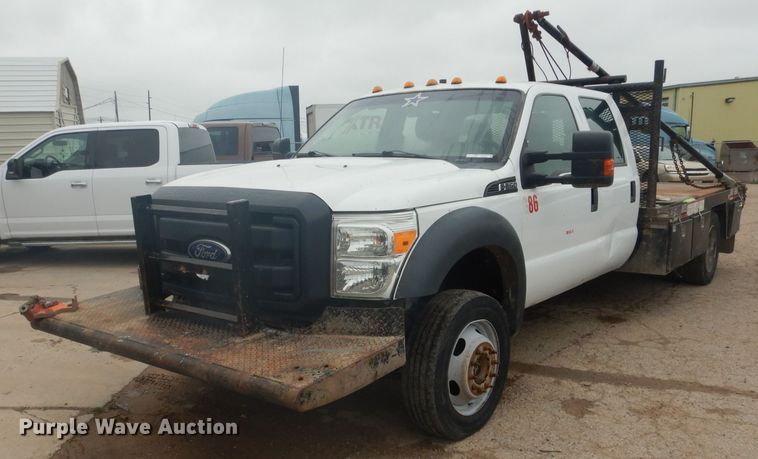 2016 Ford F550 winch truck - HC9001