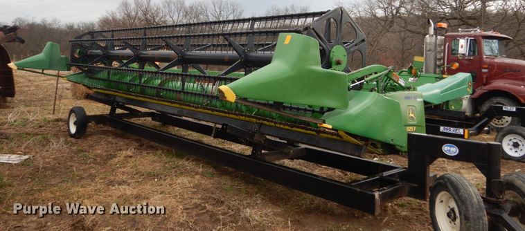 1999 John Deere 925F flex head - GW9638