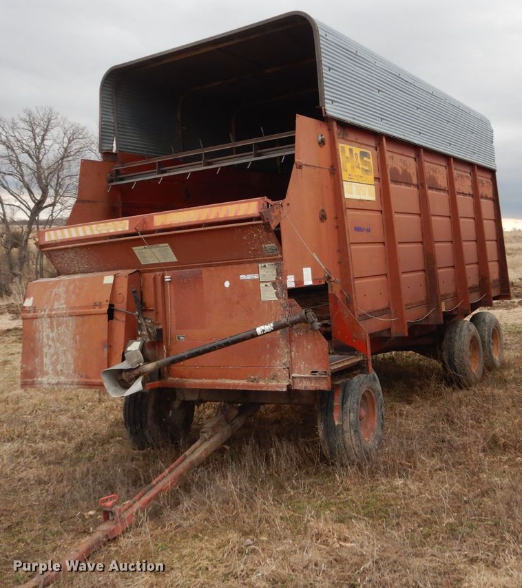 H&S 500 silage wagon - GW9653