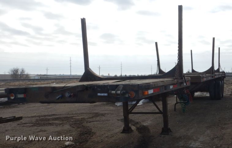 1972 Fontenelle expandable pole trailer - GW9613