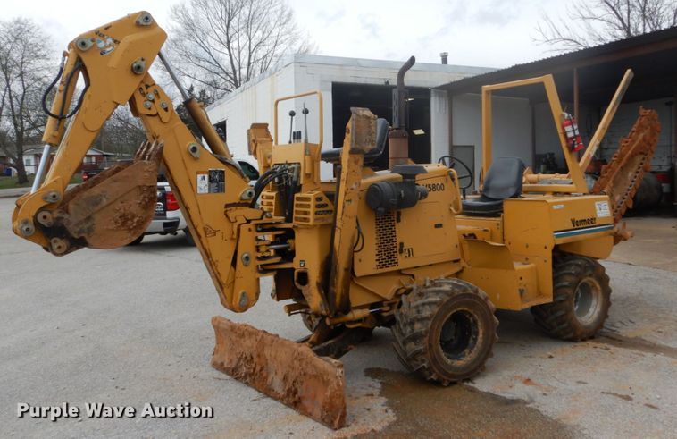2001 Vermeer V5800 trencher - GB9860