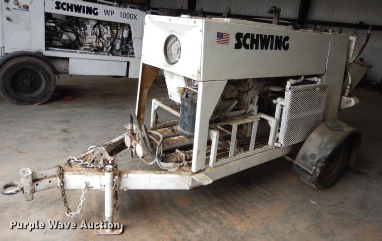 1994 Schwing BPA500 concrete pump - GK9135