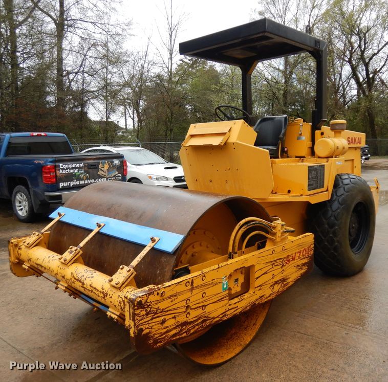 Sakai SV70D single drum vibratory roller - GX9990