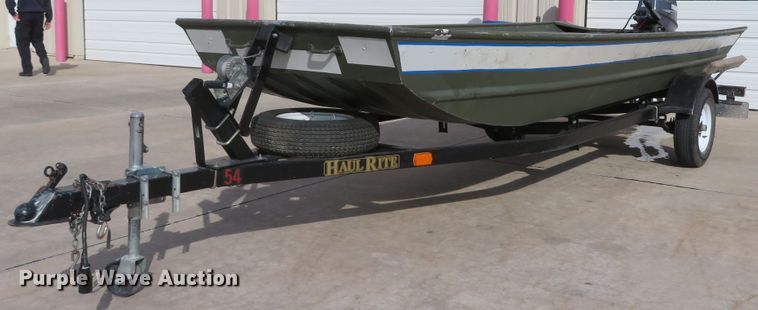 2005 Alumacraft 1648 jon boat - GI9164