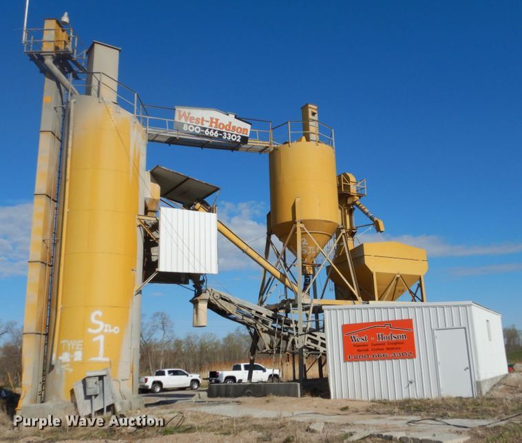 Ross Port-a-plant concrete batch plant - DC4517