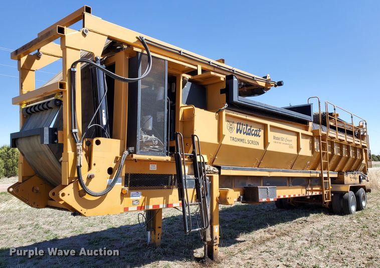 2008 Wildcat 521 Cougar trommel screen - DJ3118