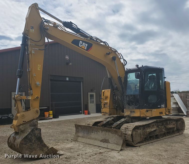 2018 Caterpillar 315F L excavator - GU9972
