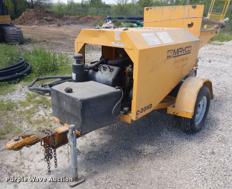 Mayco C-30HD grout pump - GW9098