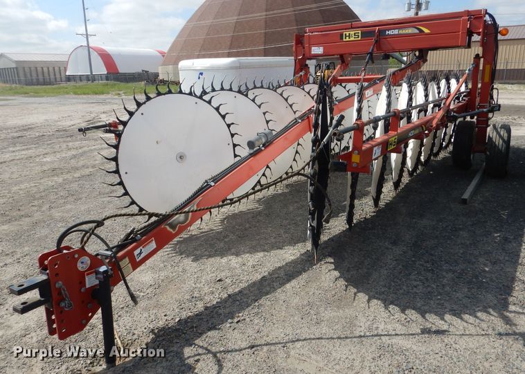 H&S HDII hay rake - DG5980