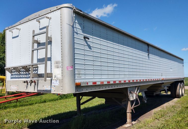 1993 Wilson DWH-200 double hopper bottom grain trailer - DE6927