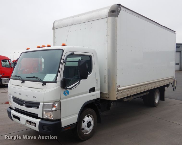 2012 Mitsubishi Fuso FE180  box truck - GE9414