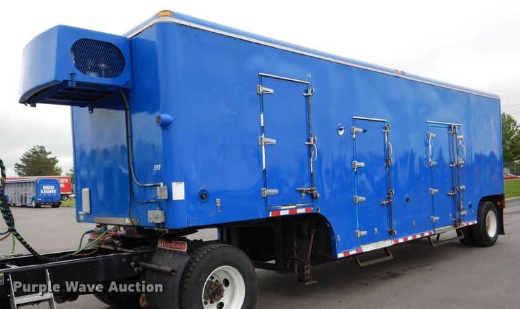 2005 Clark refrigerated van trailer - GL9719
