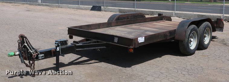 1999 Butler LT-12L6-WI tilt deck equipment trailer - DD5392