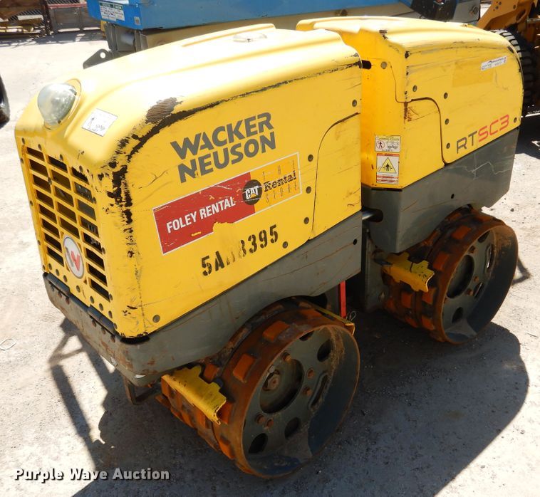 Wacker RTLXSC3  vibratory trench compactor - HV9177