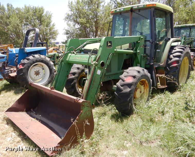 1996 John Deere 6400  tractor - HV9233