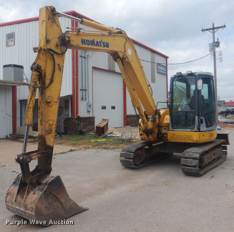 2008 Komatsu PC78MR-6  mini excavator - DG8680