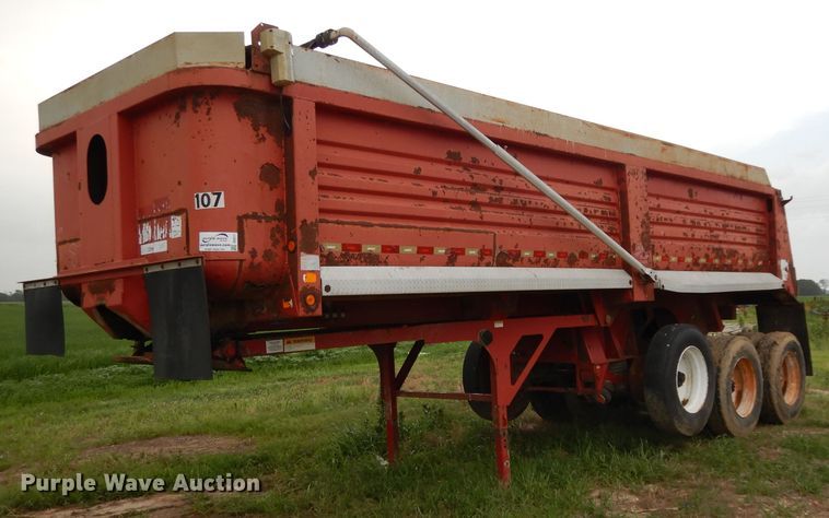 2006 Clement HL2626-3 end dump trailer - DI5271