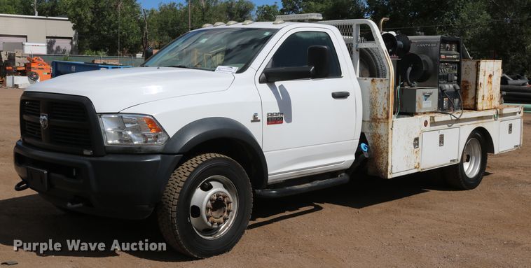 2012 Dodge Ram 5500  flatbed truck - DD6123