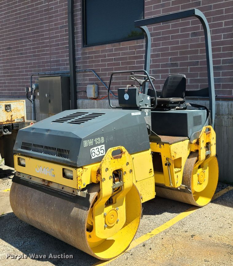 Bomag BW138AD  vibratory double drum roller - EL9893