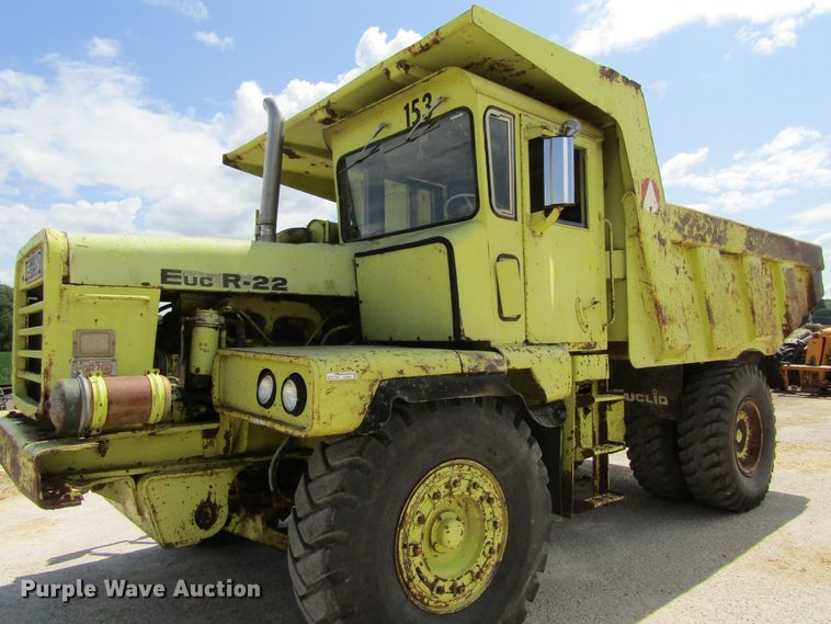 1979 Euclid R22-208FD  haul truck - GQ9083