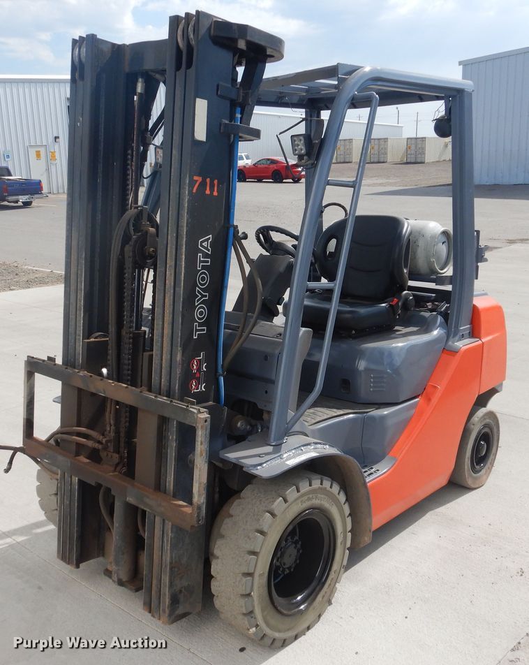 2007 Toyota 8FGU25  forklift - HO9890