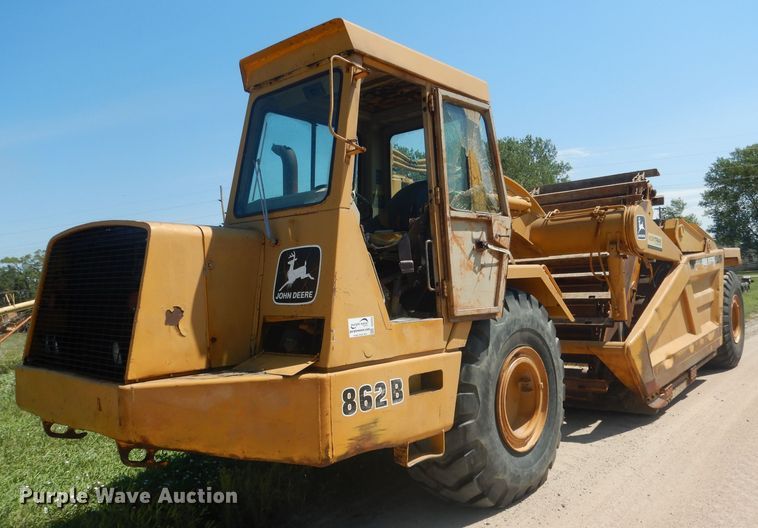 1986 John Deere 862B  elevating scraper - DG4554