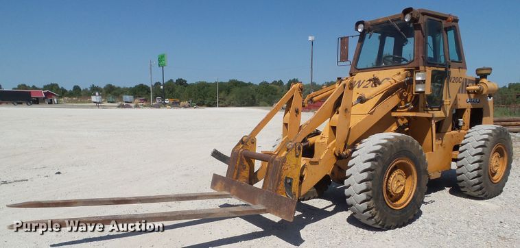 1987 Case W20C  wheel loader - DF0880