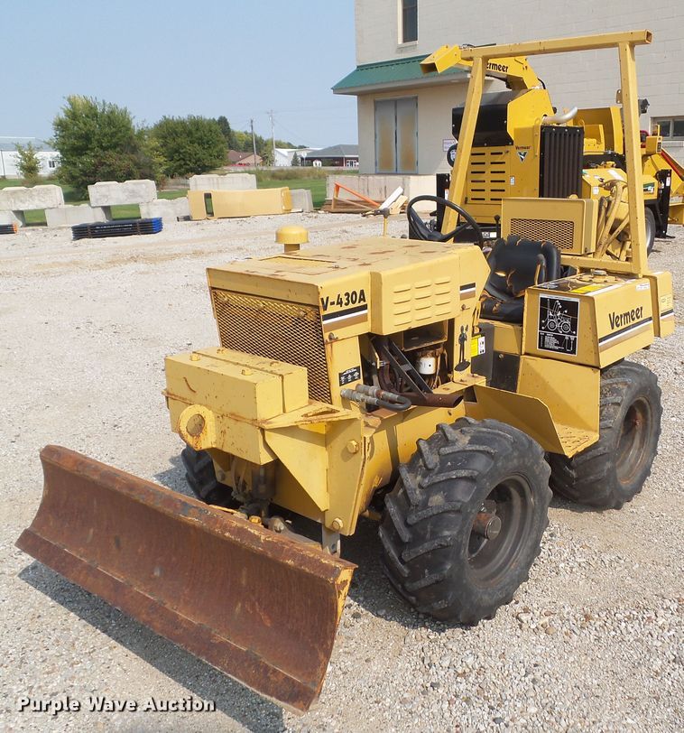 1990 Vermeer V-430A  cable plow - HF9576